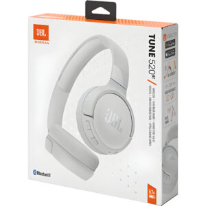 Auriculares Bluetooth JBL Tune 520BT Blancos –  Sonido Pure Bass