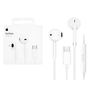 Auriculares Apple EarPods con cable USB-C – Sonido insuperable de la marca.
